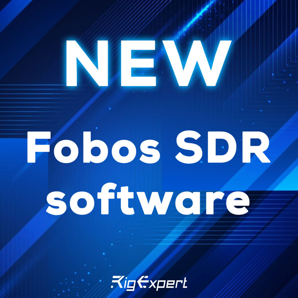 Latest Fobos SDR's update: new firmware and new software versions