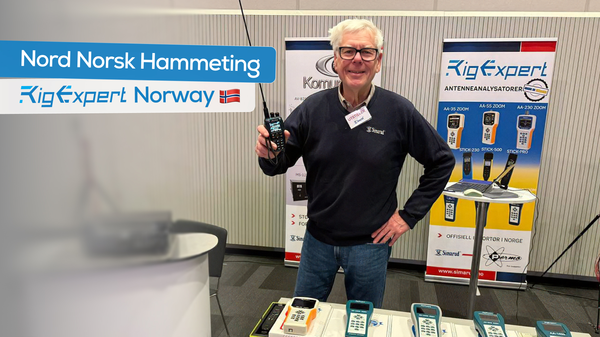RigExpert Products Presented at Norsk Hammeting 2026 (Norway)