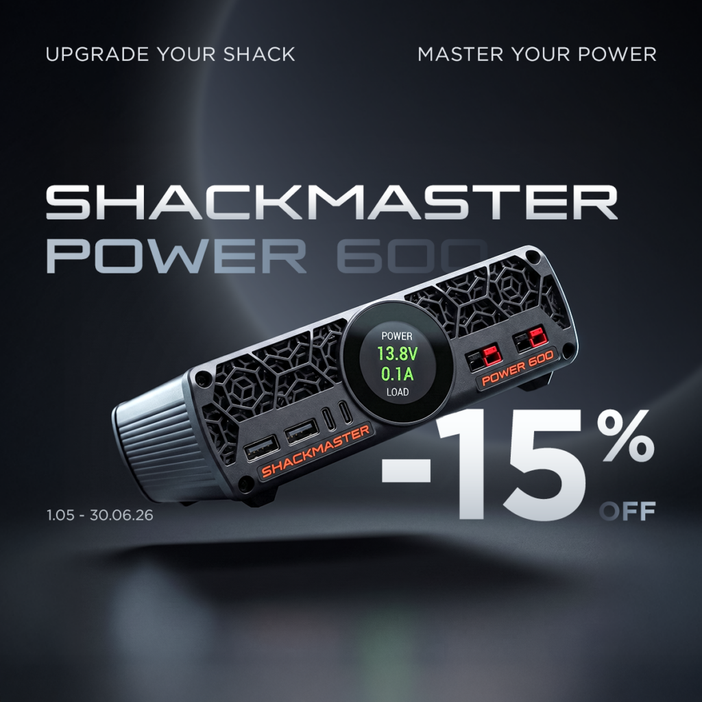 Power Up with ShackMaster Power 600 - 15% Off