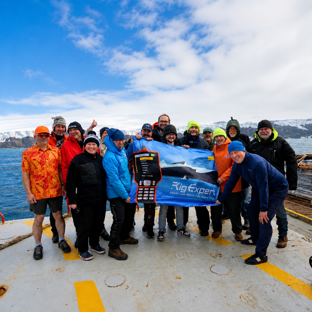 RigExpert MATCH in Action on the World’s Most Remote Island - the Legendary Bouvet Island DXpedition