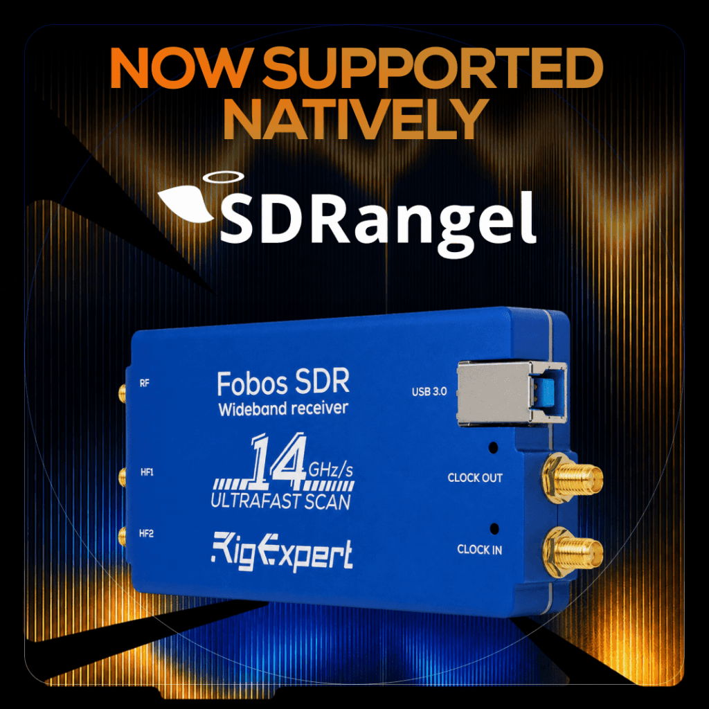 Fobos SDR is now natively supported by SDRangel