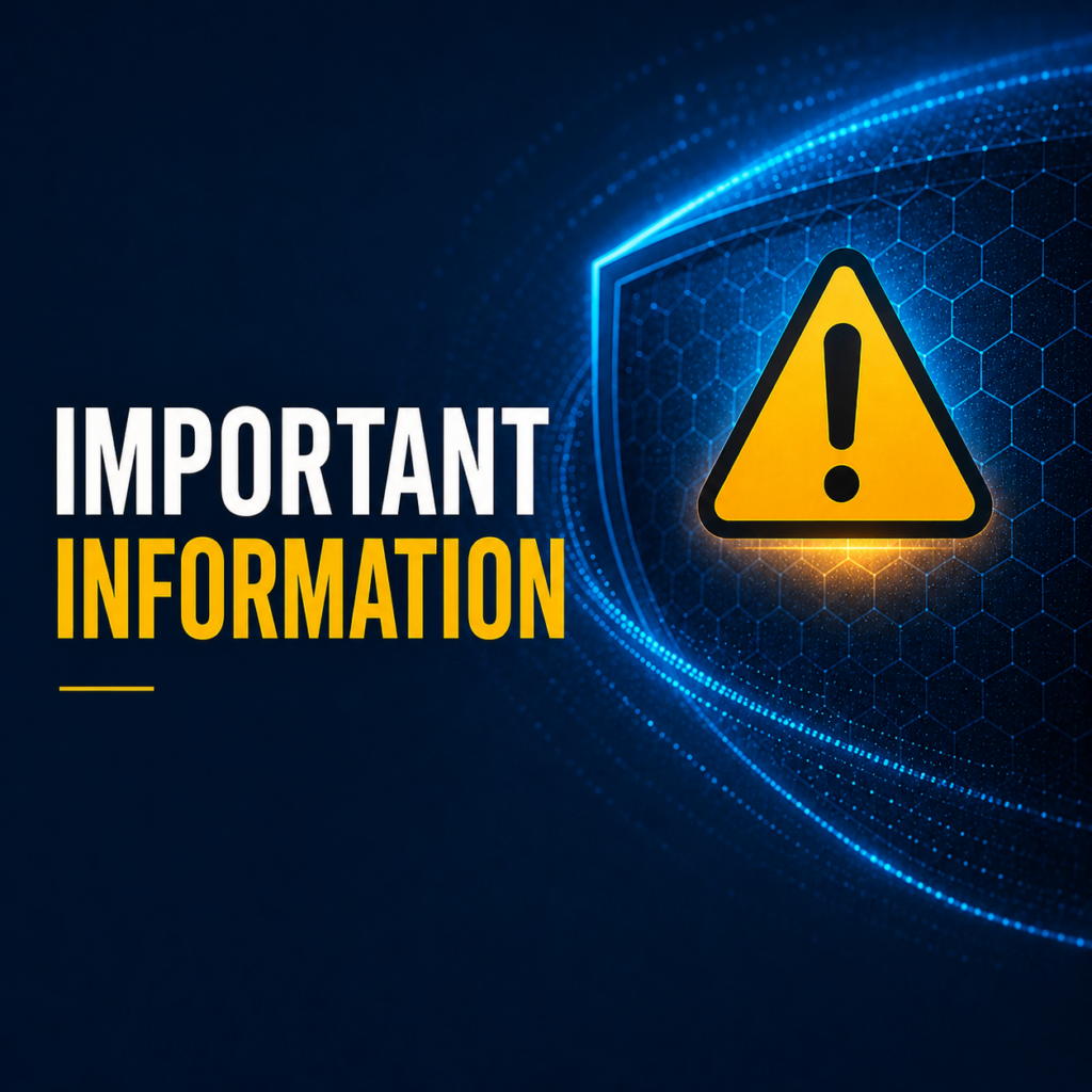 Important Information: Temporary Service Disruptions