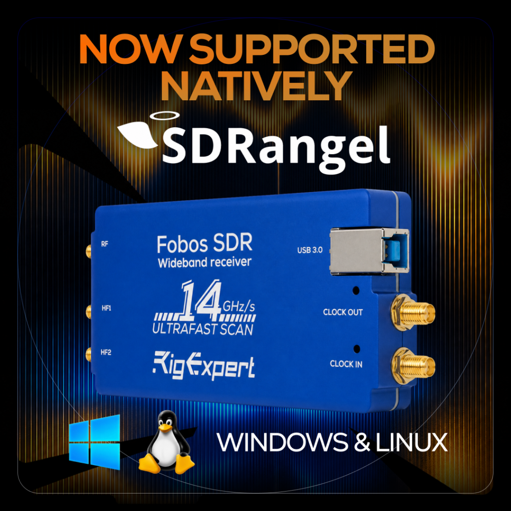 Fobos SDR Now Has Native SDRangel Support on Linux